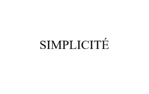 Simplicité by Fresh Fruits Lab