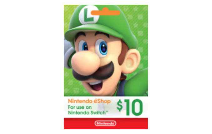 Nintendo eShop™Store Gift Card (USD $10)