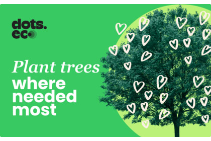 Dots Eco Plant Trees Most Needed CA