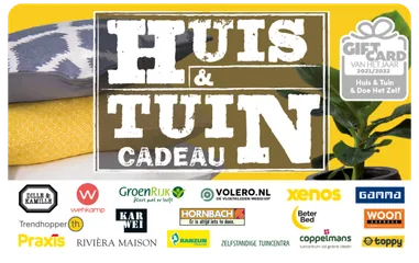 Huis en Tuin cadeaukaart NL